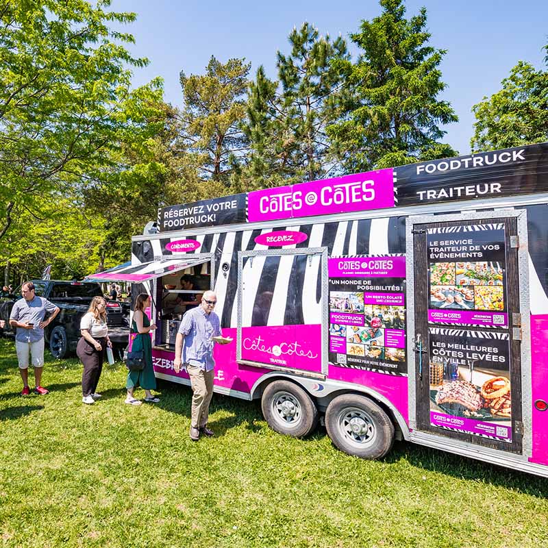 Food truck à domicile Québec