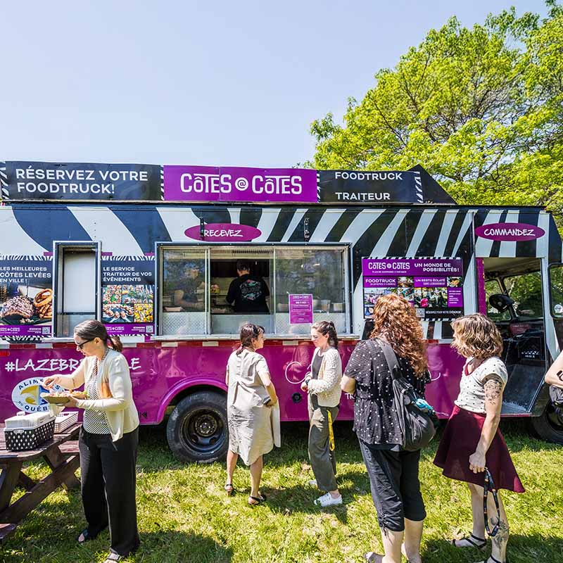 Resto québec, Food truck en entreprise