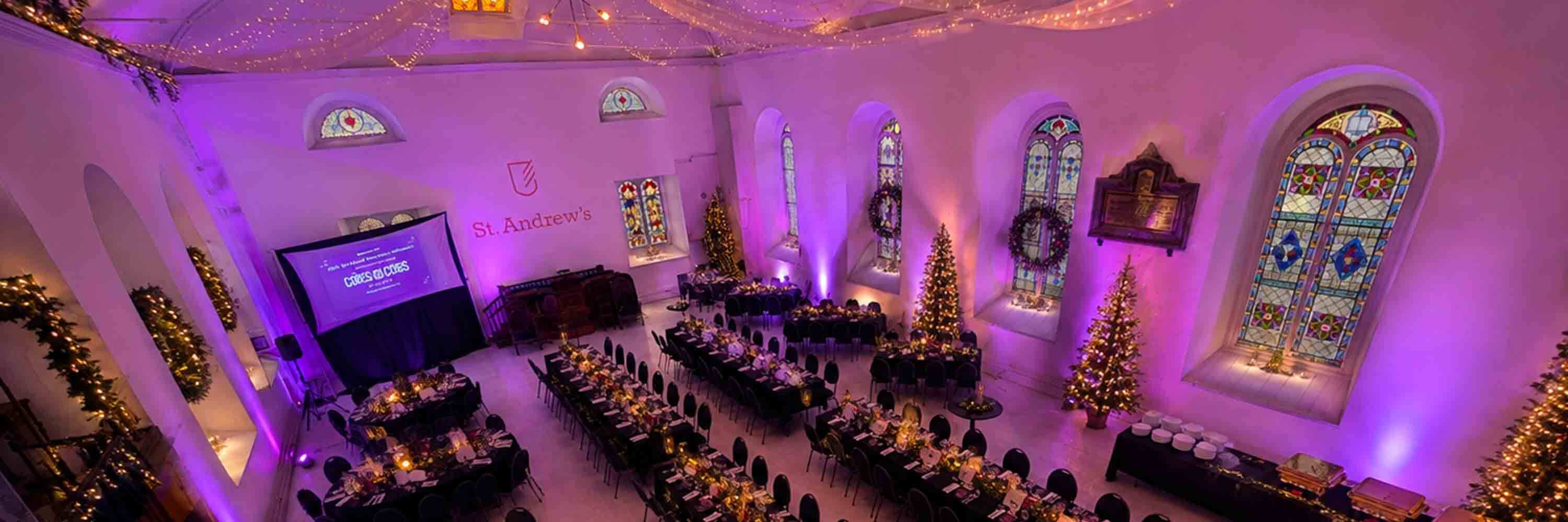 Resto québec, Réservez à St. Andrew's Réception pour votre party de Noël!